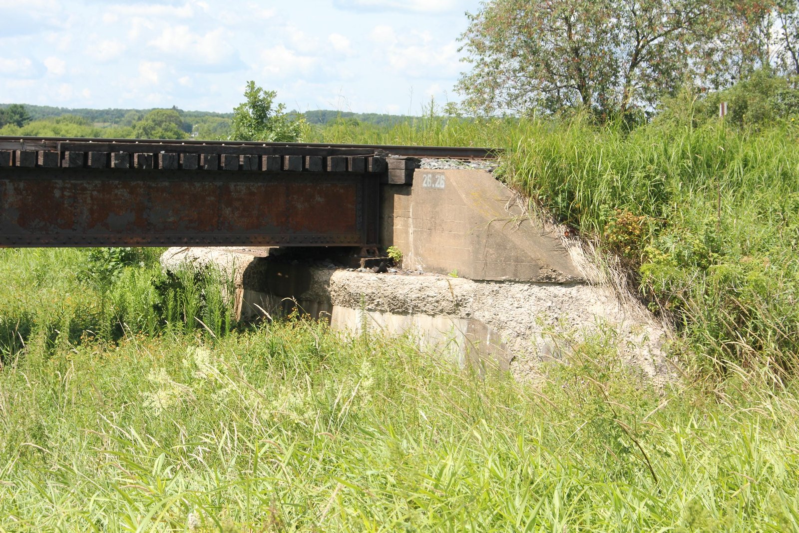 North abutment